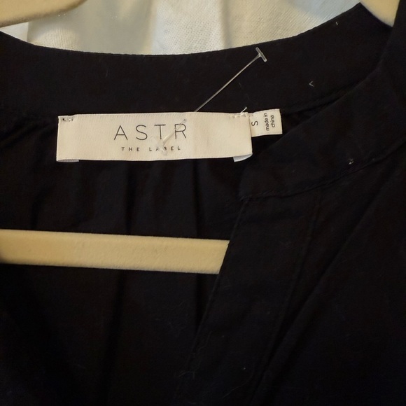 ASTR Black Puff Sleeve Mini Dress - Picture 7 of 8